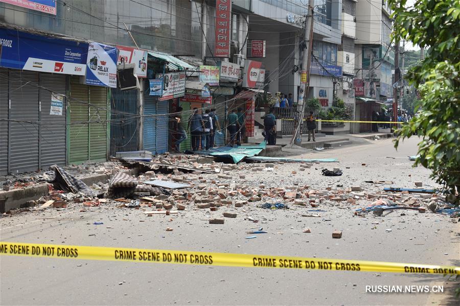 В результате взрыва в столице Бангладеш погиб боевик