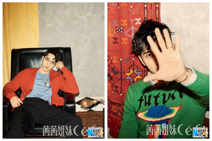 Восходящая звезда Сюй Вэйчжоу попал на обложку модного журнала