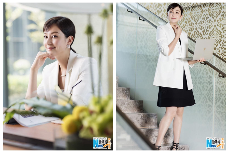 Китайская актриса Дай Цзяоцянь попала на модный журнал