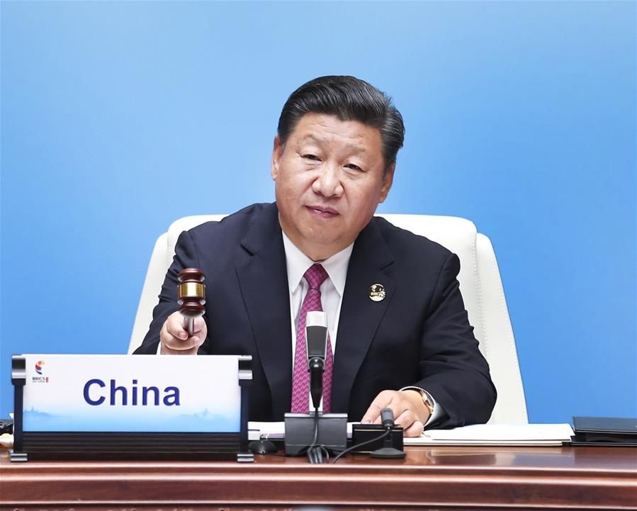  9-я встреча лидеров стран БРИКС открылась сегодня в Сямэньском международном конференц-центре в городе Сямэнь провинции Фуцзянь /Восточный Китай/. 