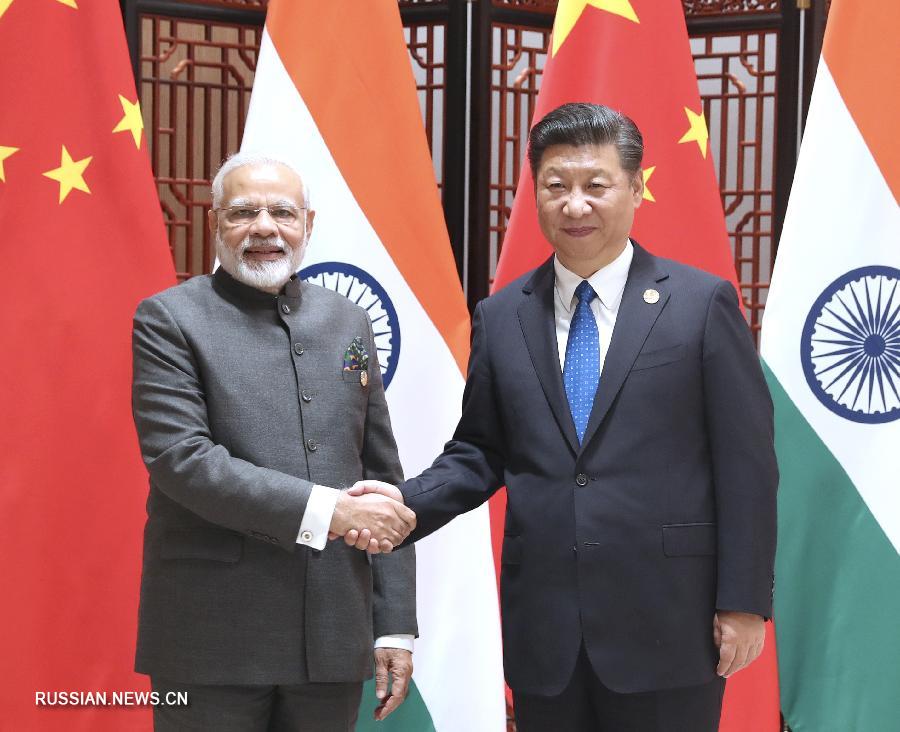 Си Цзиньпин встретился с премьер-министром Индии