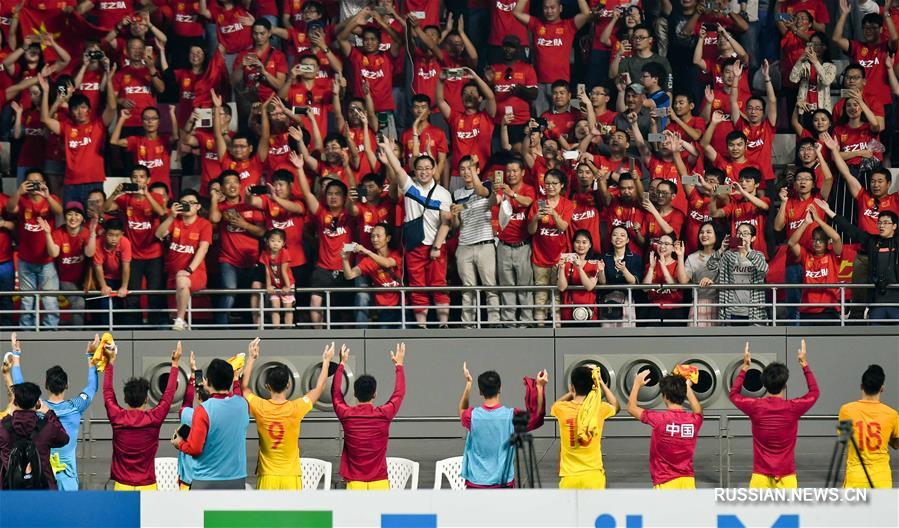 Китай победил Катар, но не завоевал путевку на ЧМ по футболу-2018