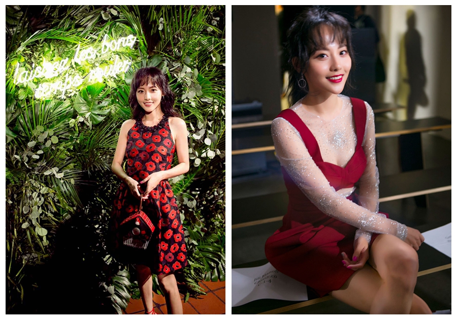 Телезвезда Чжан Цзяни посетила модную неделю Нью-Йорка