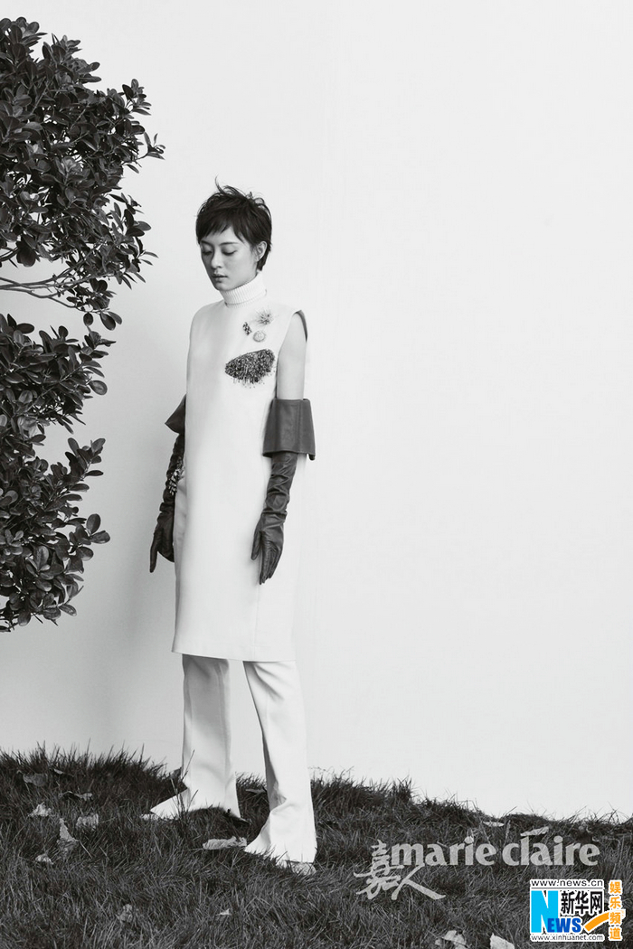 Телеактриса Китая Сунь Ли в блокбастерах для модного журнала