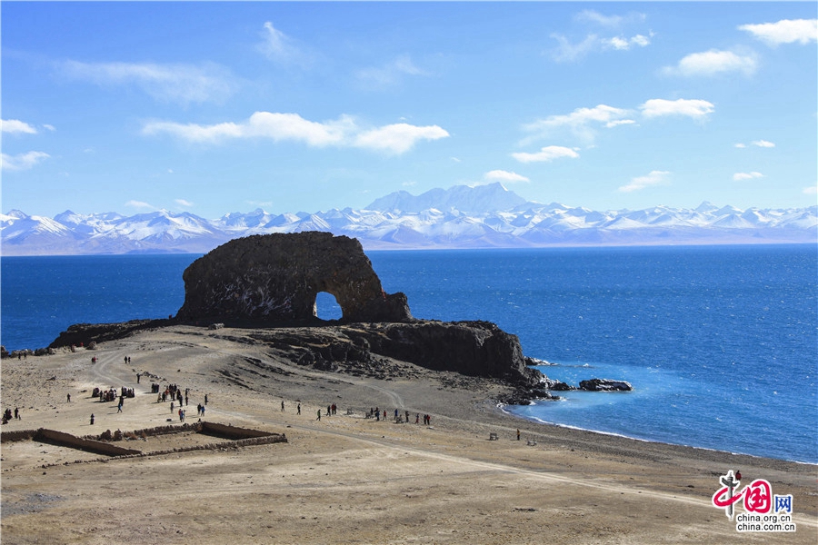 Святое озеро Намцо в Тибете
