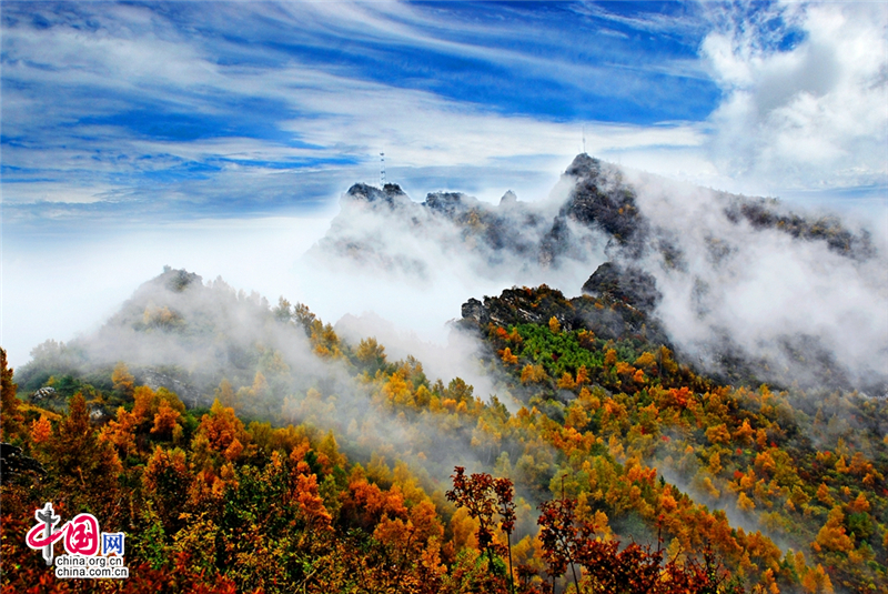 Чарующие осенние пейзажи в горах Байшишань