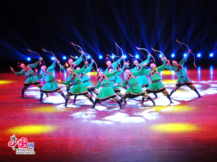 Второе китайское международное шоу монгольского танца