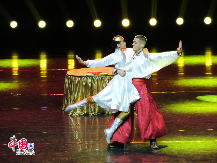 Второе китайское международное шоу монгольского танца