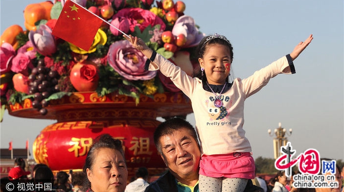За время 'золотой недели' выходных Пекин принял 12,37 млн туристов