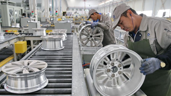 В Циньхуандао открылось производство алюминиевых колесных дисков