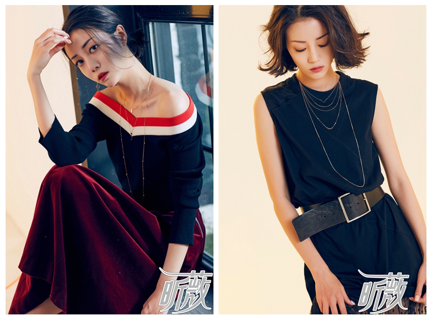 Китайская актриса Ли Сижуй панала на модный журнал