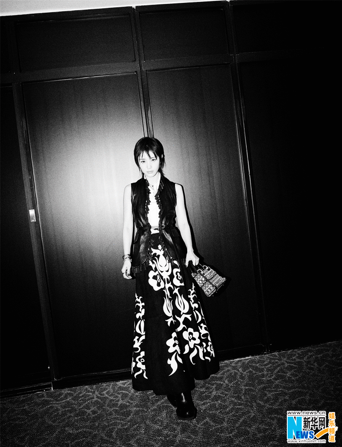 Ван Цзывэнь в модном мероприятии