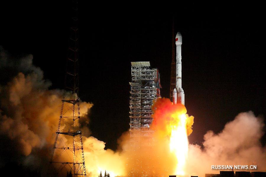 Китай запустил два навигационных спутника 'Бэйдоу-3' одной ракетой-носителем