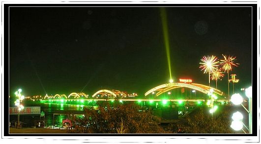 Vista nocturna, los grandes ciudades de China 040