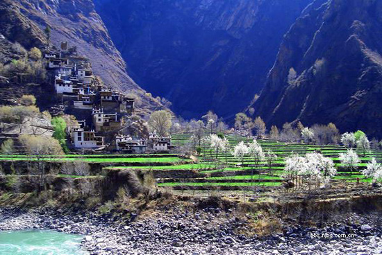 Danba en la Prefectura Autónoma Tibetana Garze3