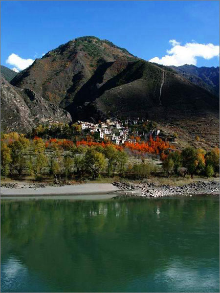 Danba en la Prefectura Autónoma Tibetana Garze6