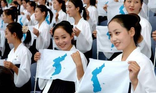 Bellas animadoras raramente vistas de Corea del Norte 2