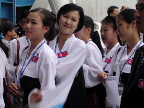 Bellas animadoras raramente vistas de Corea del Norte 3