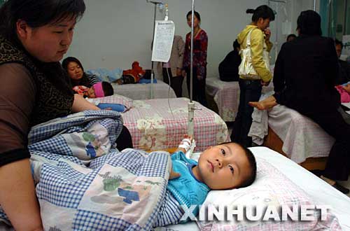 Crece a 260 cifra de niños hospitalizados por intoxicación con alimentos en China 4