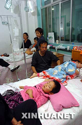 Crece a 260 cifra de niños hospitalizados por intoxicación con alimentos en China 5