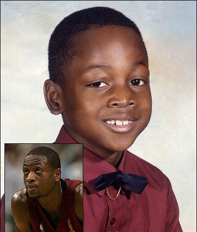 Fotos de infancia de estrellas de NBA 8