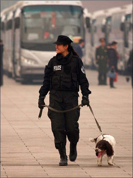 Mujeres policías más bellas en China 6