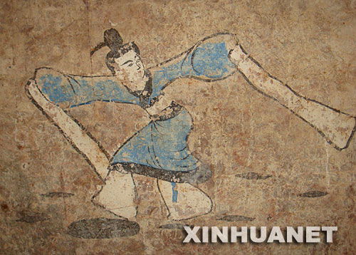 Frescos en tumba del este de China1