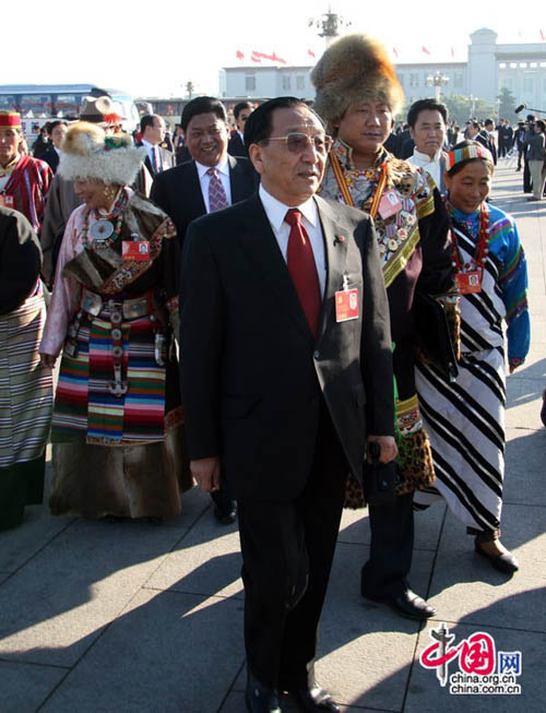 delegados del XVII Congreso Nacional del PCCh, Tibét 8