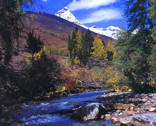 Monte Siguniang, los Alpes de China10