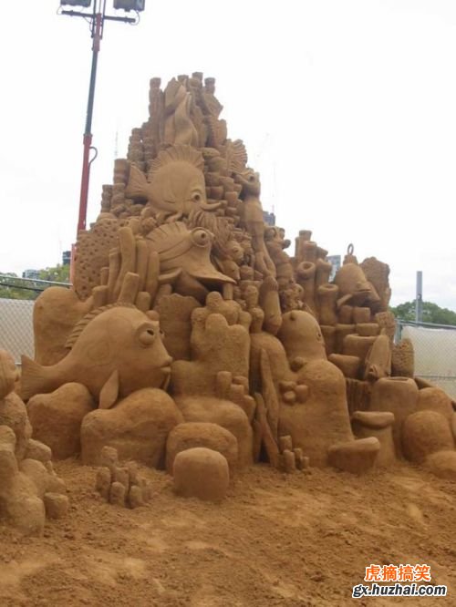 Esculturas en la arena 002