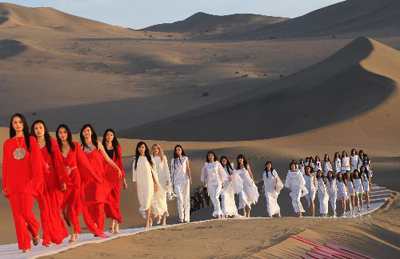 colección Primavera/Verano 2008 de Pierre Cardin ,Dunhuang,2