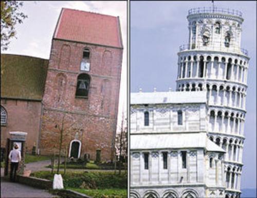 Una iglesia en Alemania, el edificio más inclinado del mundo 3