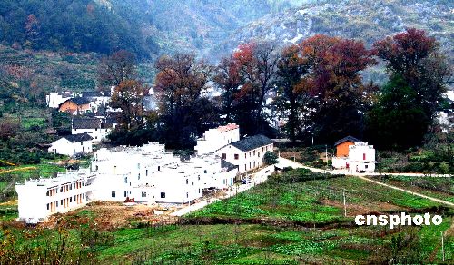 Invierno encantador en Wuyuan, pueblo más hermoso en China 2