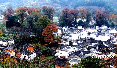 Invierno encantador en Wuyuan, pueblo más hermoso en China 3