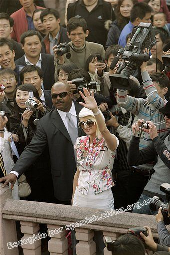 Paris Hilton, en Shanghai, Fotos 009