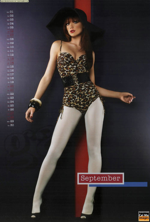 Calendario 2008 de Girls Aloud, el grupo musical femenino más hot de Reino Unido 10