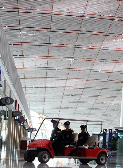 Beijing 2008: Inauguración de la nueva terminal del aeropuerto de Beijing 2
