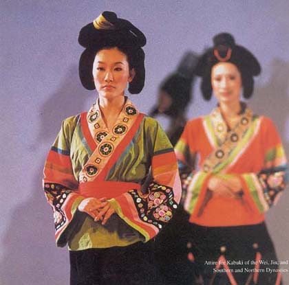 Vestimenta de la dinastia tang 004