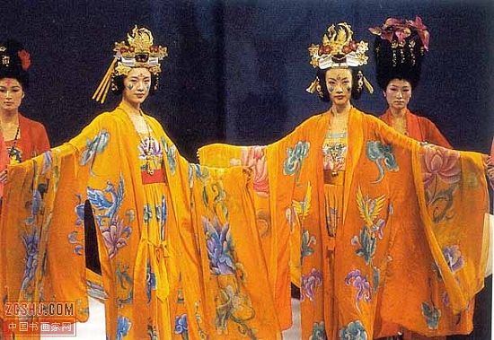 Vestimenta de la dinastia tang 012