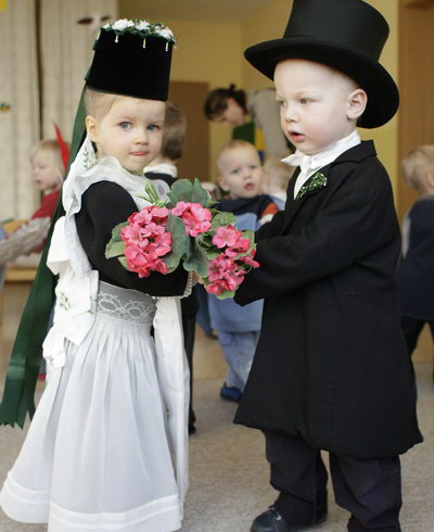 Boda de niños de 2 años 6