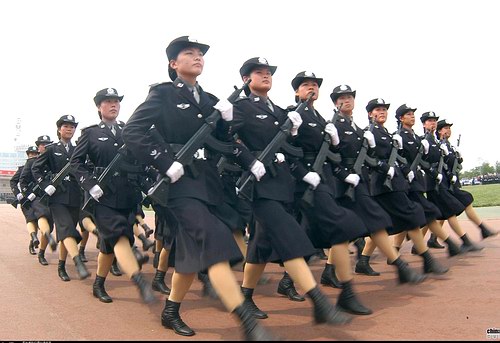 mujeres policías de China1
