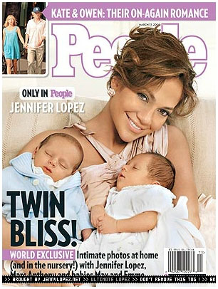 Jennifer Lopez y sus gemelos 3