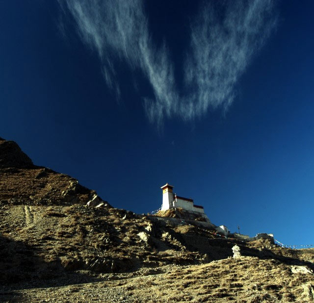 Paisaje del Tíbet a través de un objetivo 6