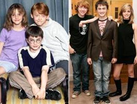 Los niños en Harry Potter ya crecidos 1