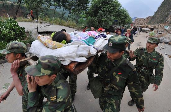 Los soldados chinos,sismo2