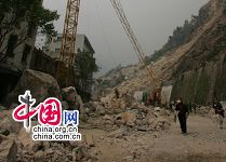 Al fondo de rescate por terremoto en Beichuan