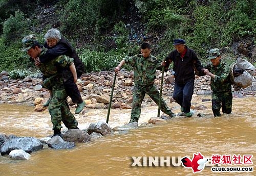 Las personas más respetables del terremoto de Sichuan 6