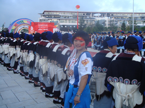 Antorcha olímpica visita Lijiang 2