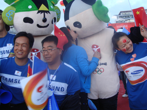 Antorcha olímpica visita Lijiang 3