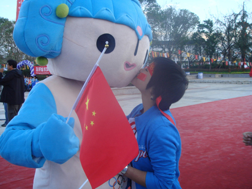 Antorcha olímpica visita Lijiang 6